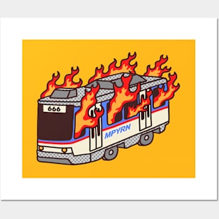 Public Transportation is Hell Posters and Art